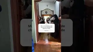 Mira la Reacci&oacute;n de Monja de clausura al entrar al convento #shorts #short #viral