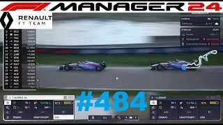 Wer erf&auml;hrt sich den Boxenstopp Vorrang! #484 -F1 Manager 24-