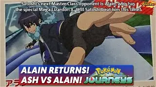ALAIN RETURNS IN MASTERS 8! Greninja POWERS UP Lucario, Ash BEATS Raihan + MORE! - Pok&eacute;mon Journeys