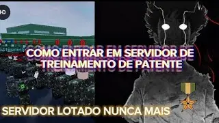 COMO ENTRAR EM SERVIDOR DE TREINAMENTO DE PATENTE EB do Apex_Hard🫡🔥🔥