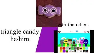 my sprunki oc triangle candy
