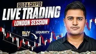 Crypto live trading , live Market Analysis for Gold and Crypto | Hindi @traderedge_official