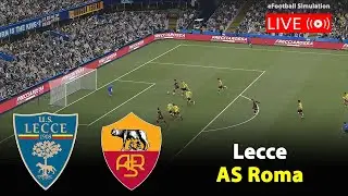 🔴In Diretta- Lecce vs AS Roma | Serie A 2025/26 | eFootball PES21 Simulation