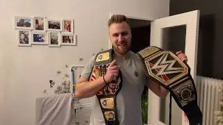 WWE WORLD HEAVYWEIGHT CHAMPIONSHIP REPLICA TITLE BELT UNBOXING‼️🔥👍