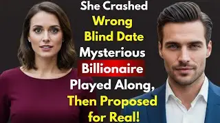 She Crashed Wrong Blind Date—Mysterious Billionaire Played Along, Then Proposed for Real!