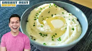 Easily Made Heavenly Creamy Mashed Potatoes. The Best Side Dish for Every Dinner. Thanksgiving Side