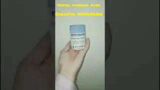 Dental material name | calcium Hydroxide #1million  #viralvideo  #viral #shortvideo #shorts