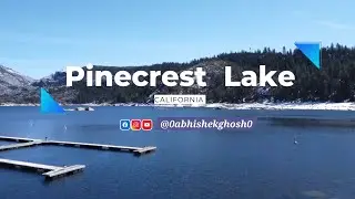 ❄️ #pinecrest #California #drone #4k 