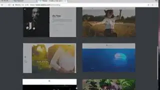 Creating a web space using weebly.com