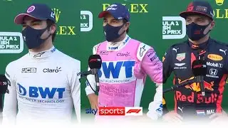 DRIVER REACTION: Stroll takes first ever pole in CRAZY Turkish GP Qualifying!
