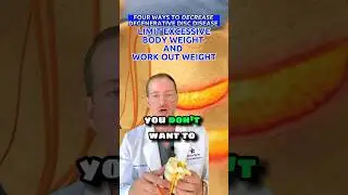 4 Ways to Decrease 𝘿𝙚𝙜𝙚𝙣𝙚𝙧𝙖𝙩𝙞𝙫𝙚 𝘿𝙞𝙨𝙘 𝘿𝙞𝙨𝙚𝙖𝙨𝙚 (PART 3)