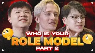 Who inspired them to be a Dota 2 Pro Player? #dota2