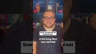 4DX REVIEW: A Working Man (2025) - Is it Worth it in 4DX?! #4dx #aworkingman #shorts