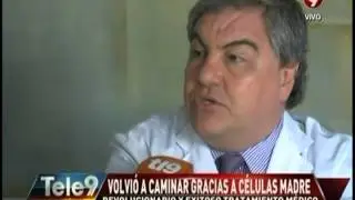 Volvió a caminar gracias a células madre. (22-10-14)