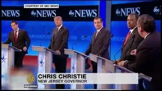 US Republican candidate under fire in debate