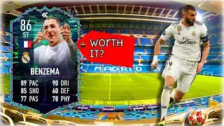 CHEAP BEAST! 86  FLASHBACK BENZEMA PLAYER REVIEW | FIFA 22