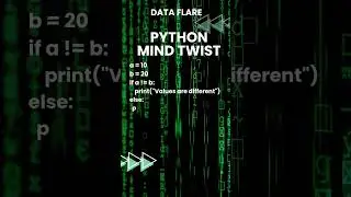 if else statement in PYTHON | python riddles #pythonforbeginners #python #pythontutorial