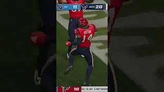 Courtland Sutton with 2 TDs on Debut!! #madden23 #maddenfranchise #Texans #StateOnlyChallenge #NFL