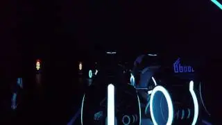 TRON Lightcycle Power Run Ride at Shanghai Disneyland POV
