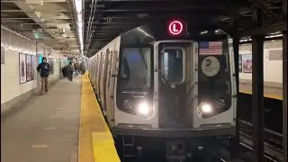 (L) Train Action At Grand Street