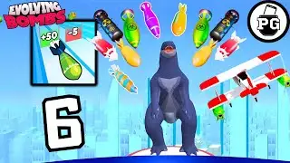 First Upgrade Plane , Bomb and Gun ! 💣 Evolving Bombs! - Gameplay Walkthrough |Part 6|