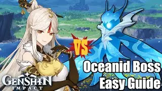 Oceanid Easy Solo Guide With Ningguang - Genshin Impact