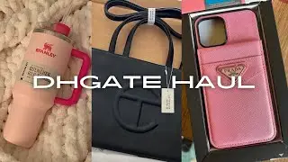Collective Dhgate Haul - Stanley Cup, Hermes Sandals, Telfar Bag, Prada Phone Case