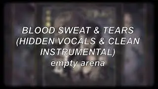 BTS - Blood Sweat & Tears (Hidden Vocals & Clean Instrumental) | Empty Arena