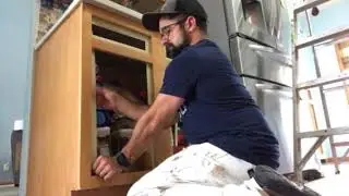 How to Mask off Kitchen Cabinets before Spraying