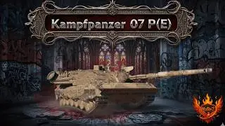 Kampfpanzer 07 P(E) отметки в чудо рандоме (91.5%)