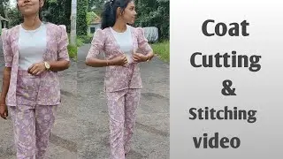 CO-ORD Set cutting and stitching video for beginners. part:2