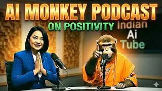 AI Bandar Veo3 Podcast on Positive Thinking #aibandar #aipodcast #positivevibes #veo3 
