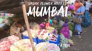 Walking in Dadar flower market at morning in the month of Christmas |Dadar morning|mumbai|realsoun