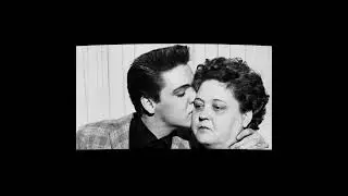 Elvis and his mother Gladys ￼