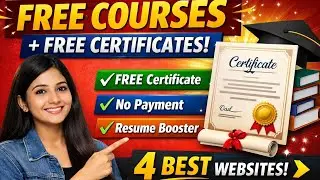 Free Online Courses with Certificate | Top 4 Trusted Websites (2026)