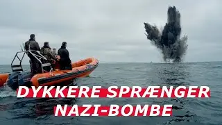 1000 kg bombe fra 2. Verdenskrig ved Aarhus