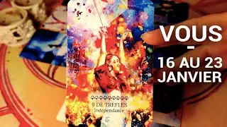 VOUS Réussissez, êtes Libre et Aligné !💰🕊️🌻 Un Retour ou une Rencontre, Méfiance!💘🎭 16 AU 23 JANVIER