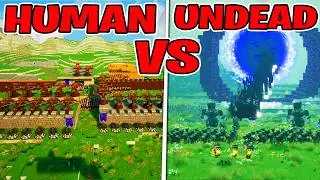 Minecraft as Horde Survivor Tower Defense is AMAZING | Castle Craft