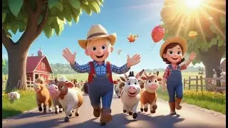 Farmer Donald&rsquo;s Animal Parade | Fun Farm Song for Toddlers | Marching Animal Rhyme
