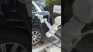 Automatic EV Charging Robot Station in China #elctricvehicle #evcharging #evfuture #robot #evcar