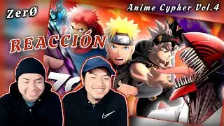 &iexcl;IMPARABLES!🤩😃 Itadori, Asta, Denji y Naruto Rap - Monster | ANIME CYPHER VOL.4 | Zer&Oslash; | REACCI&Oacute;N