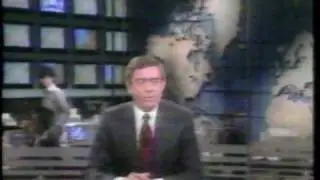 Protesters Disrupt CBS Evening News With Dan Rather 1991
