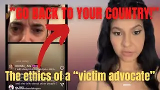 Karine the Victim Advocate and the racist blogger