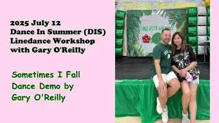 Sometimes I Fall Line Dance | (Dance Demo) | Maggie Gallagher & Gary O'Reilly