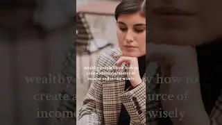 Secret of creating wealth