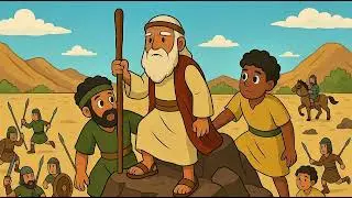 My Bible Friends Stories | Victory Through Prayer (Exodus 17:8&ndash;16) (Season 2, Episode 15)