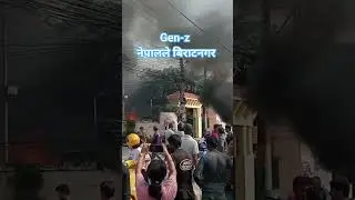 Nepal ke biratnagar protests.#gen-z #foryou #shorts #trendingshorts #trending #protest