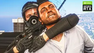 GTA 5 NaturalVision Enhanced: 'Three's Company' Mission | RTX 4090 MAX Ultra Settings