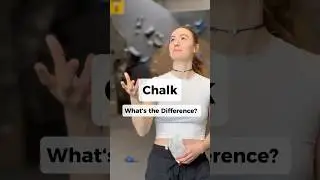 Chalk-What&lsquo;s the difference? #chalk #bouldertok #boulderingtipps #climbingtips #climbing #gym #fyp