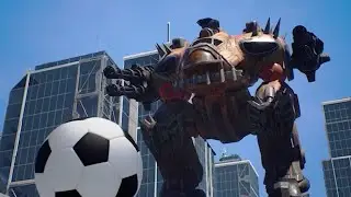 Official War Robots Soccer World Cup Went Wrong!